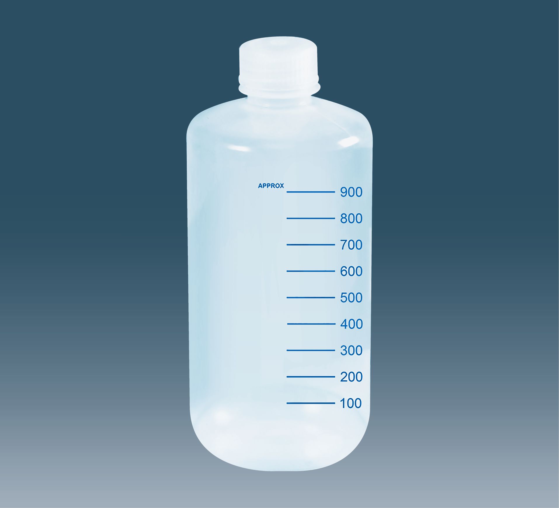 Graduated Narrow Mouth bottle HDPE