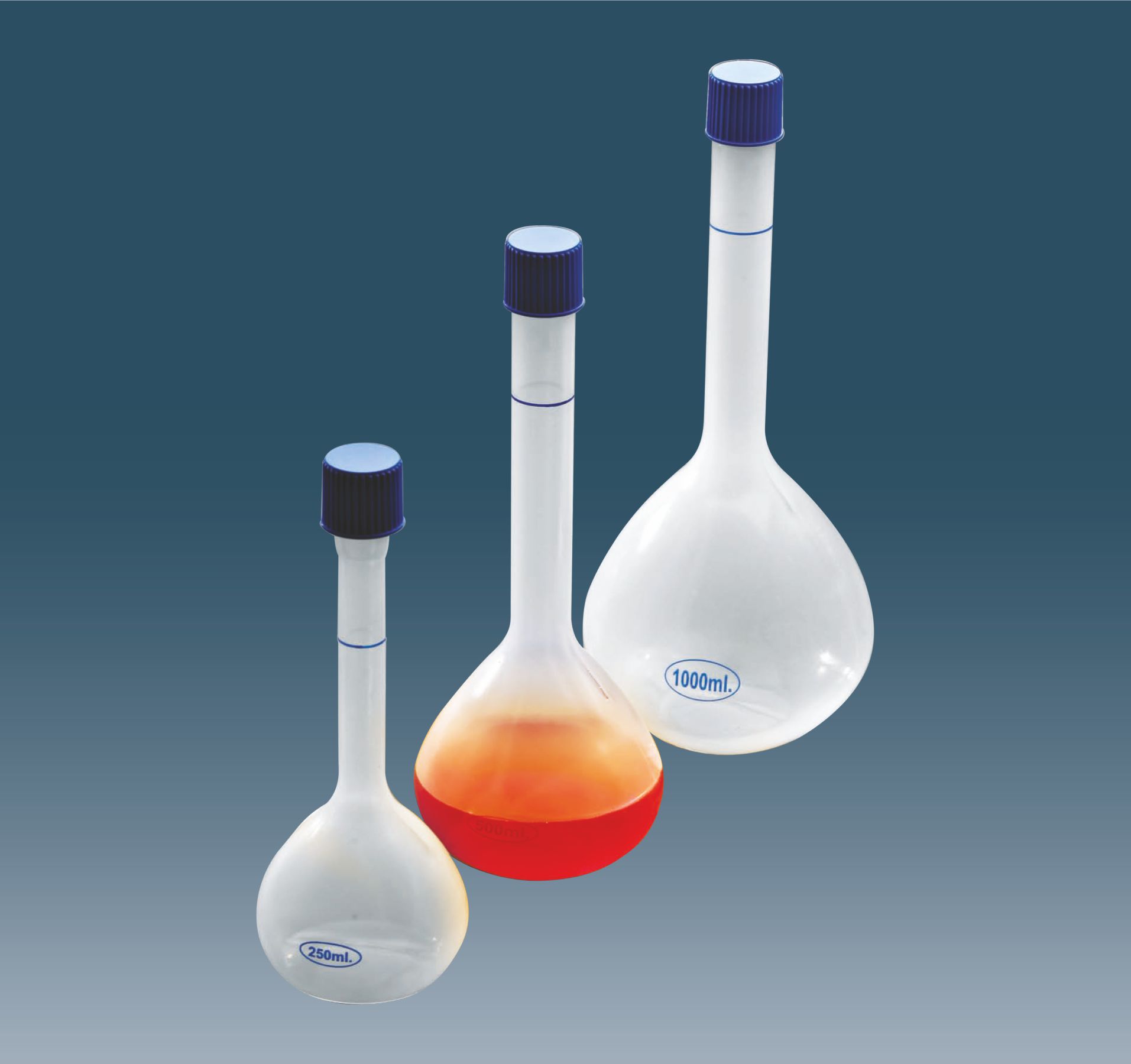 Volumetric Flask With Screw Cap 