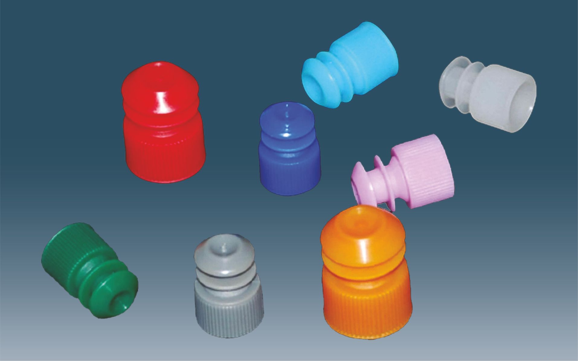Caps for Ria Vial HDPE Naturall