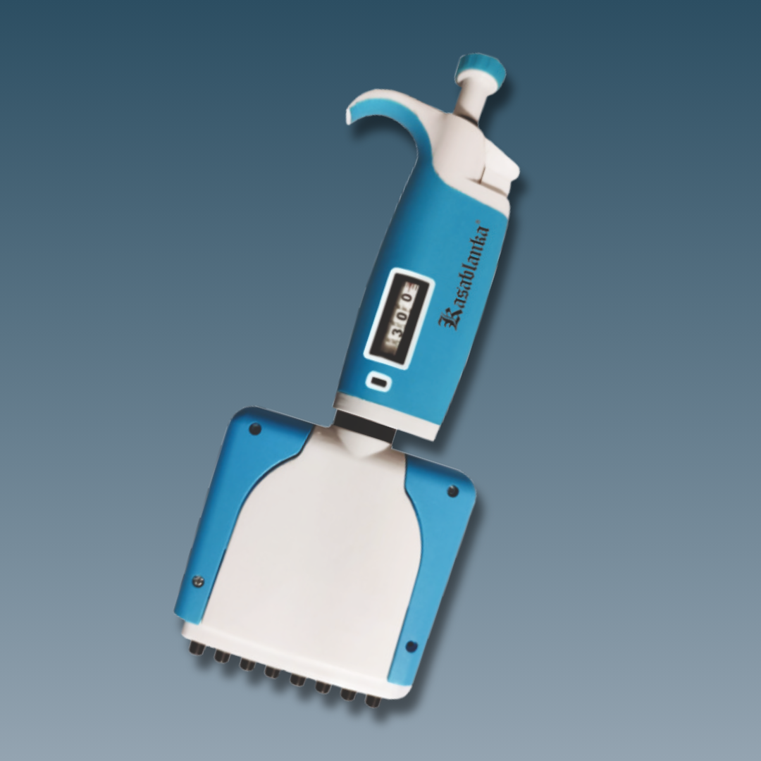 Fully Autoclavable 12- Channel Micropipette